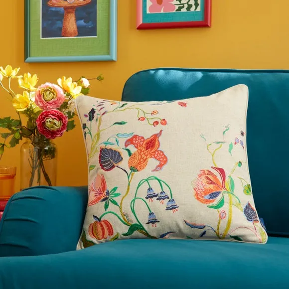 Sophie Robinson Forgotten Garden Square Cushion
