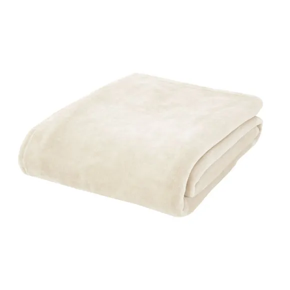 Catherine Lansfield Raschel Velvet Touch Throw Blanket 200cm x 240cm 4