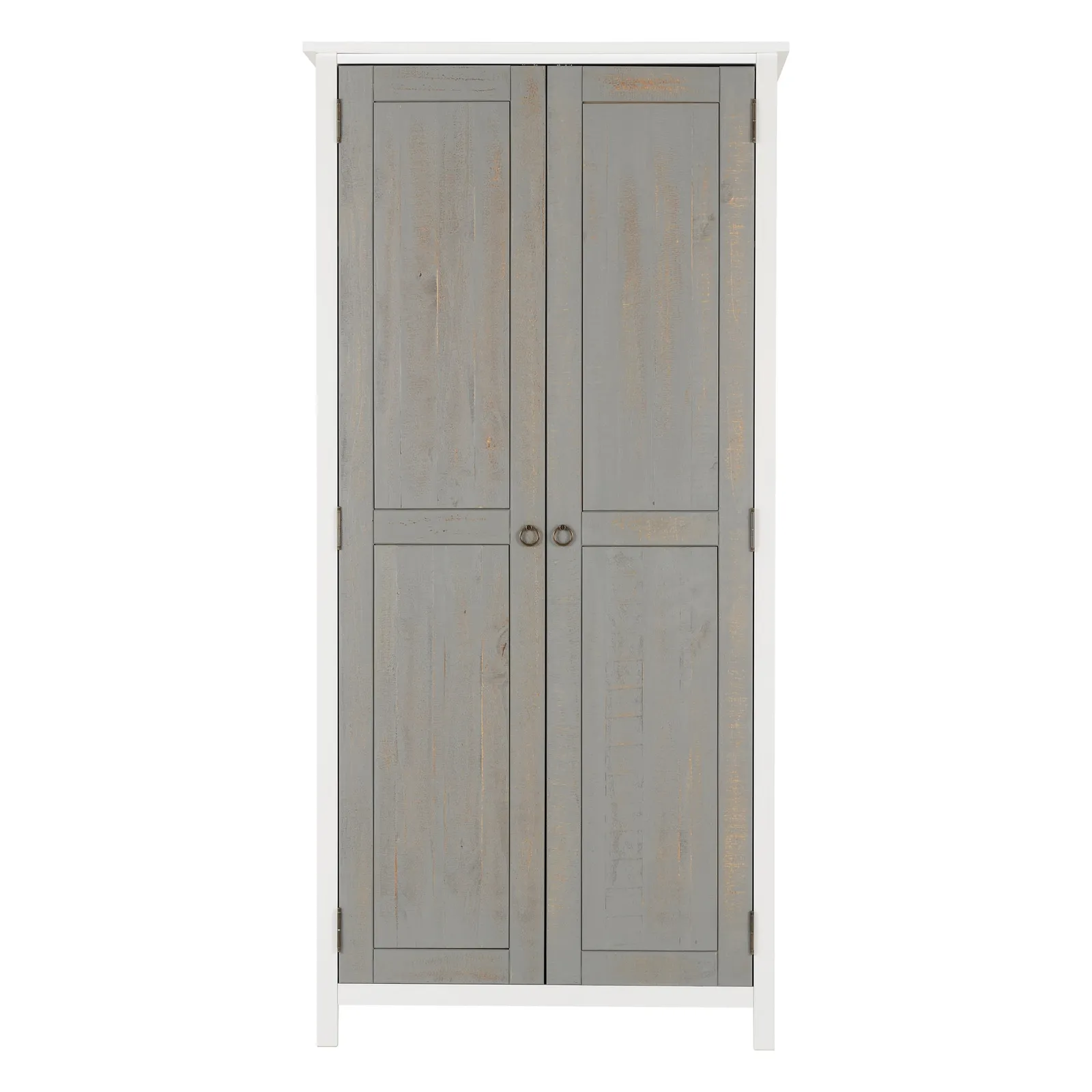 Vermount Double Wardrobe White