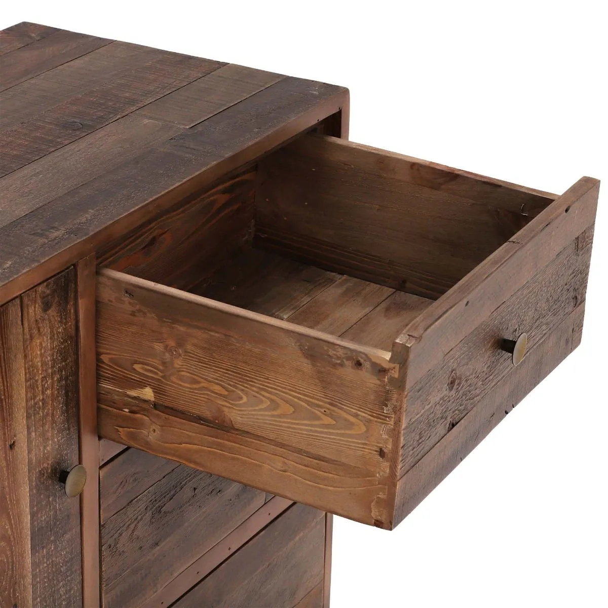 Modi 3 Drawer & Door Buffet Cabinet, Wood | Barker & Stonehouse 6