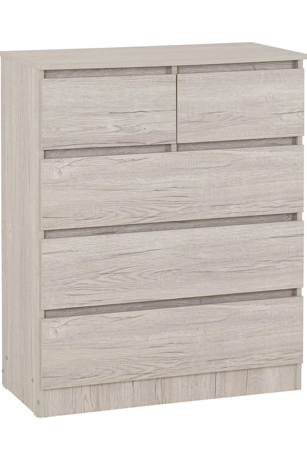 Seconique Malvern 3+2 Drawer Chest in Grey 2