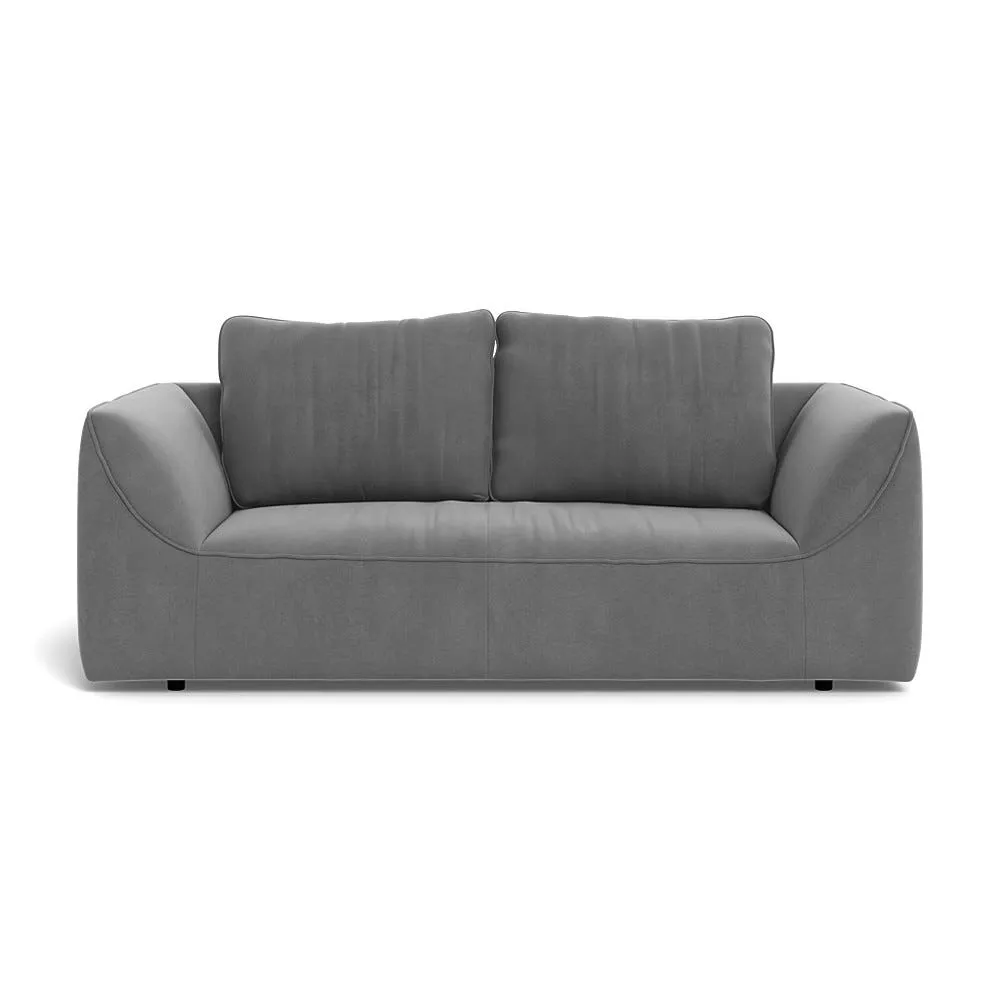 Heal's Morven 2 Seater Sofa Smart Velvet Mercury 1