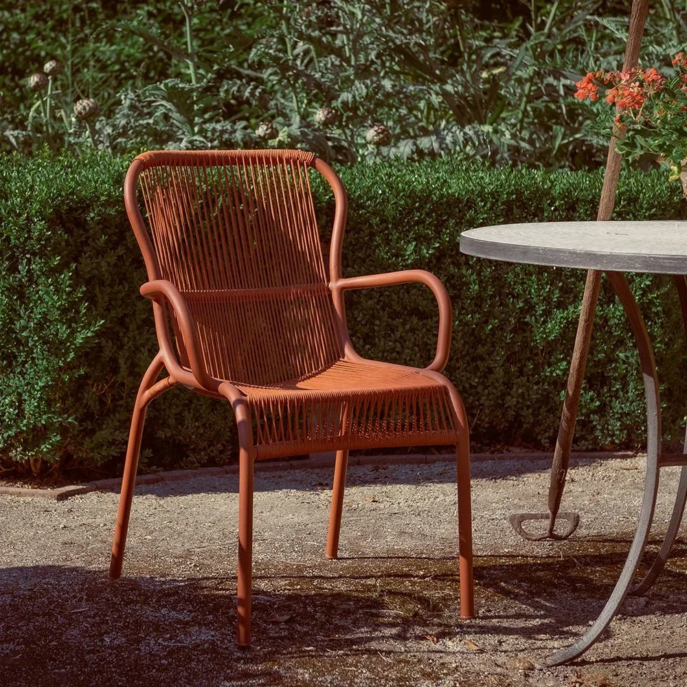 Vincent Sheppard Loop Outdoor Dining Chair Black 5