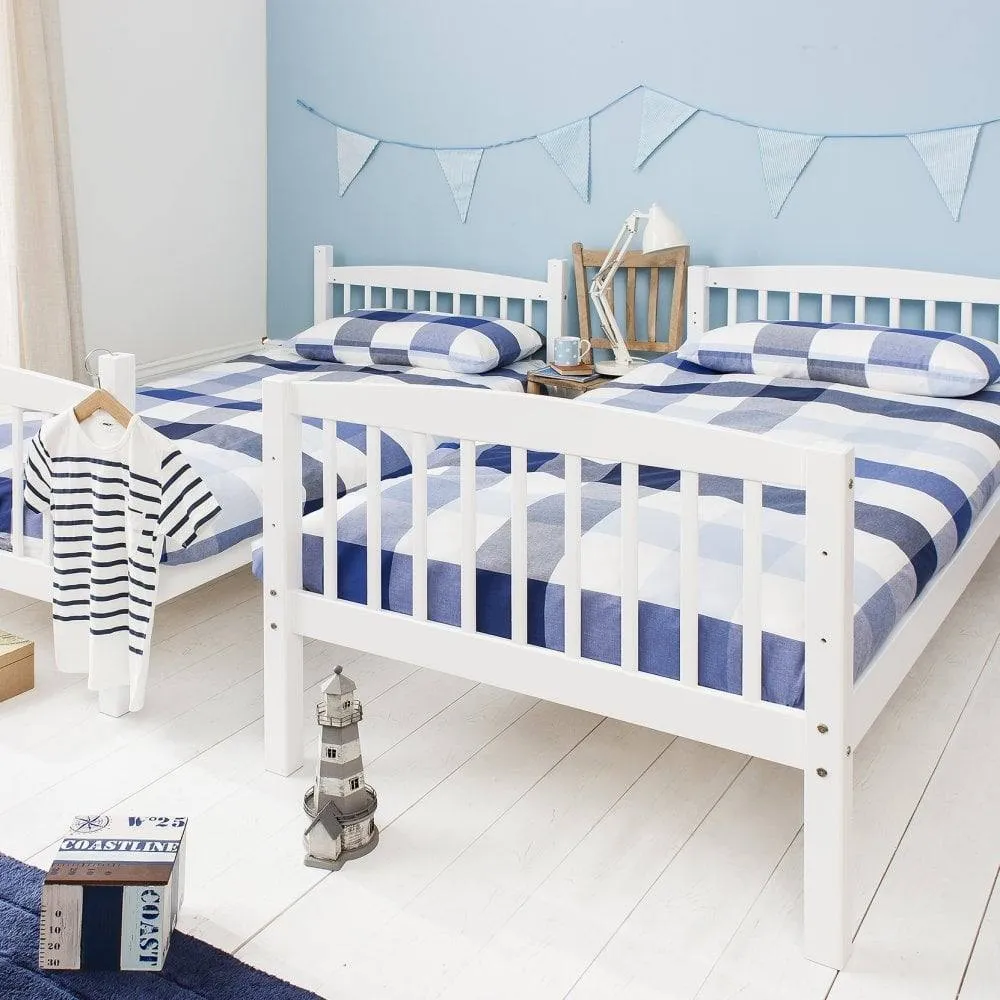 Nöa and Nani Brighton Bunk Bed with 2 Single Beds in White 2