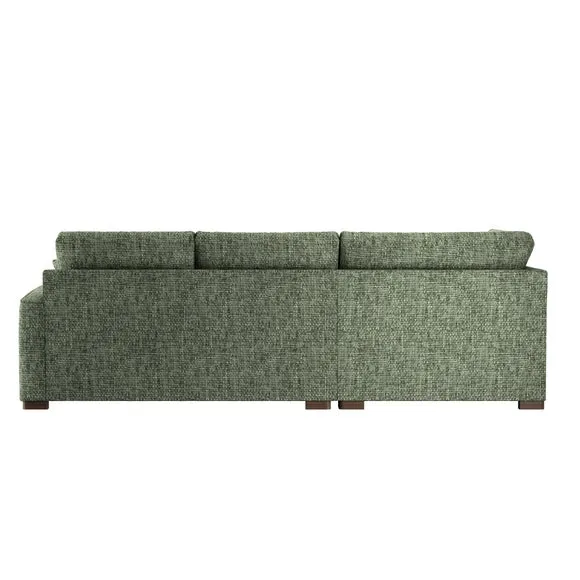Carson Deep Sit Chunky Chenille Corner Sofa 5