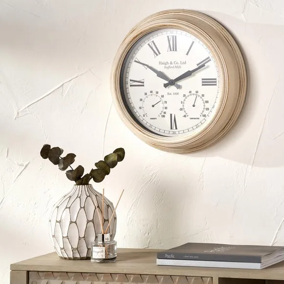 Retro Gauge Indoor Outdoor Wall Clock 2