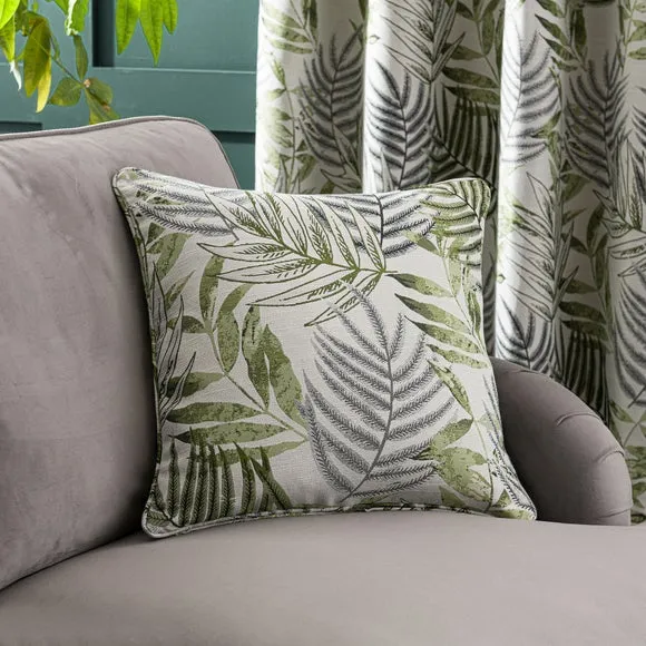 Leaf Jacquard Cushion 1