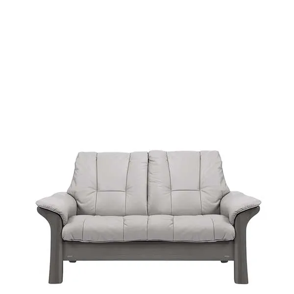Stressless Windsor Low Back 2 Seater Choice of Leather - Barker & Stonehouse