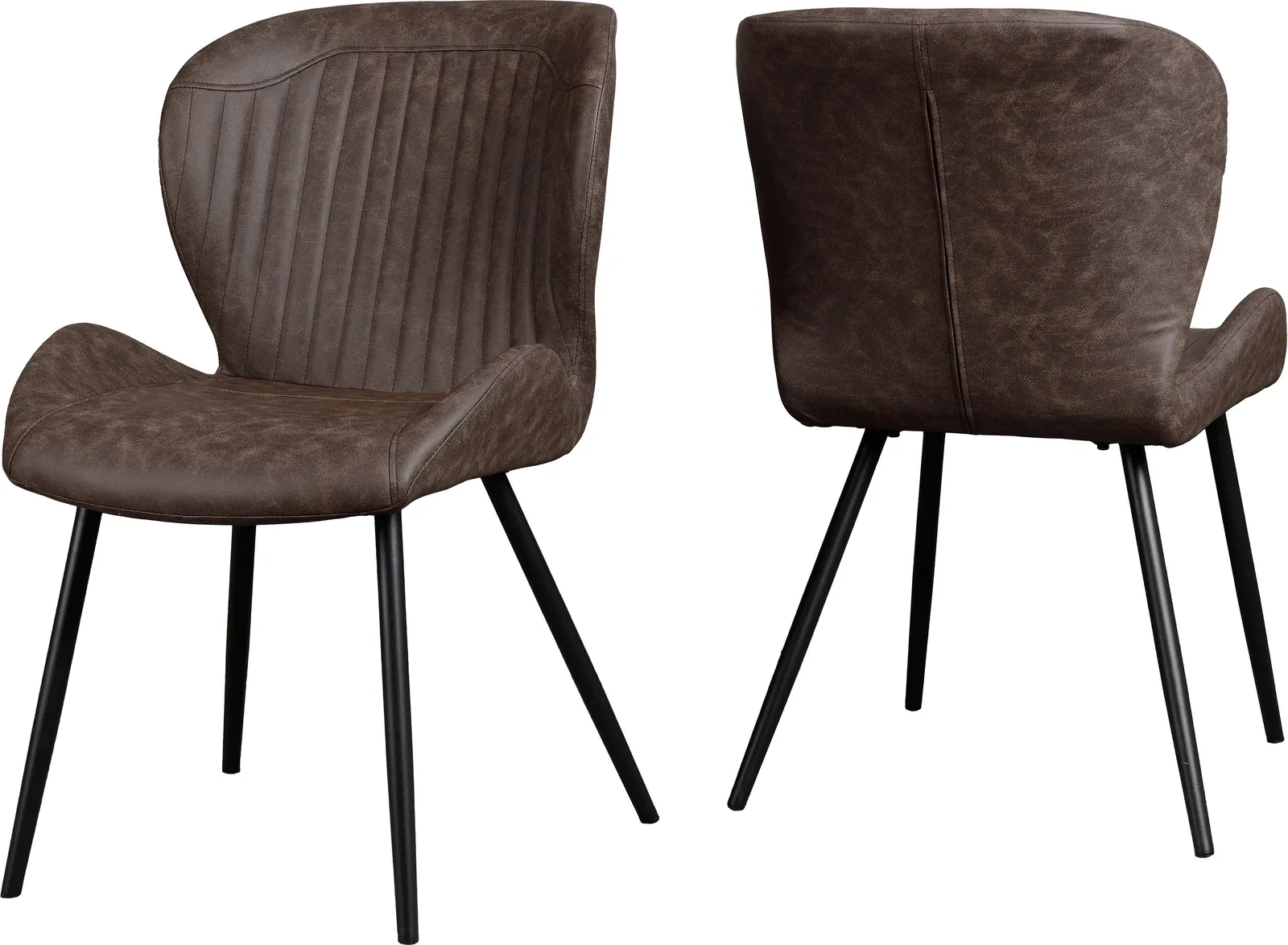 Seconique Marlow & Quebec Dining Set in Brown 6