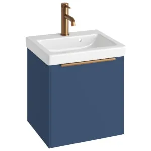 Concept Matt Blue S3 Vanity Unit & Basin - 450mm