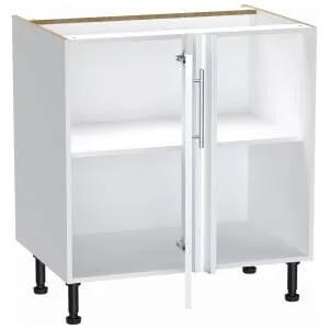 Wickes Orlando White Corner Base Unit - 800mm 2