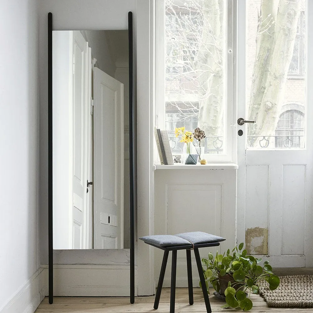 Fritz Hansen Georg Leaning Mirror Black 4