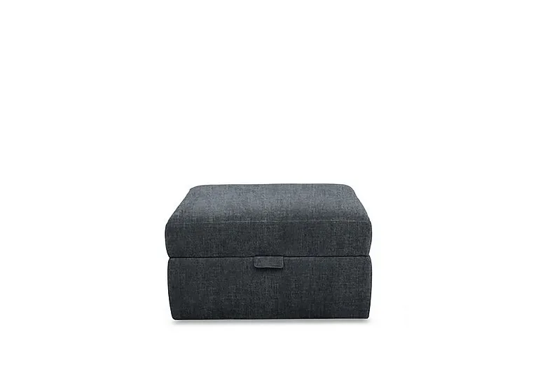 Retreat Small Fabric Storage Footstool