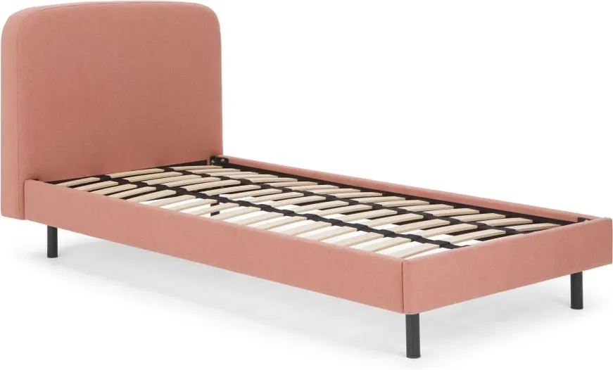 Besley Single Bed, Dusk Pink