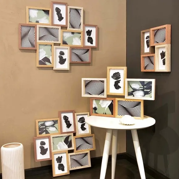 Nielsen 10 Picture Wooden Collage Multi Photo Frame 5