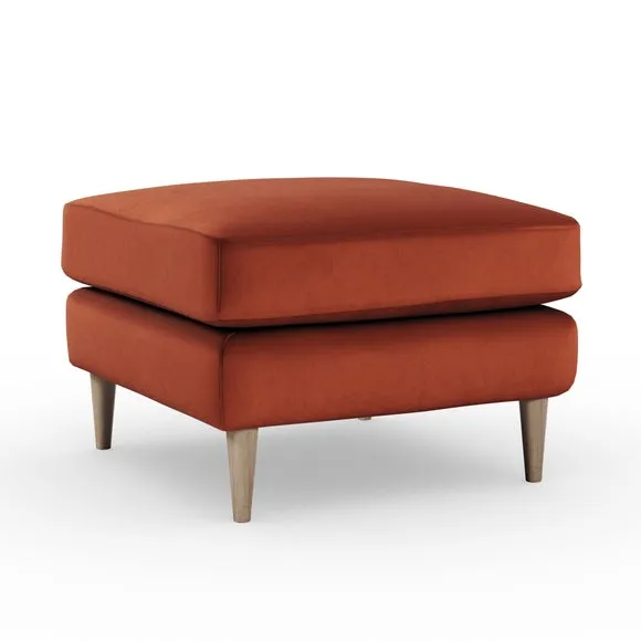 Sven Opulent Velvet Footstool 6