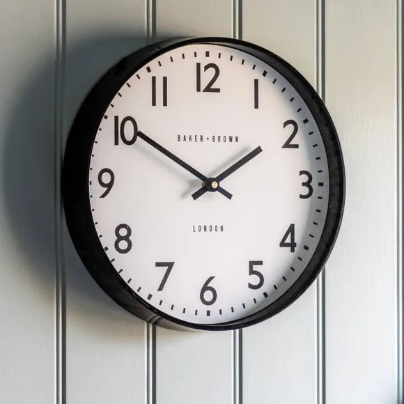 Cedar & Sage Norton Round Wall Clock 1