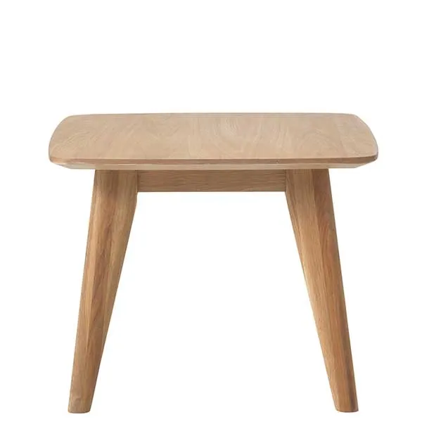 Lund Side Table  Natural Oak