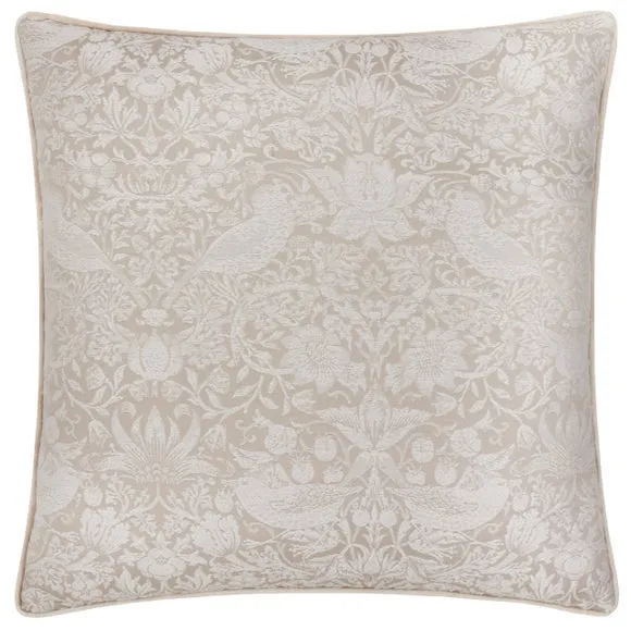 Morris & Co. Strawberry Thief Square Cushion 2