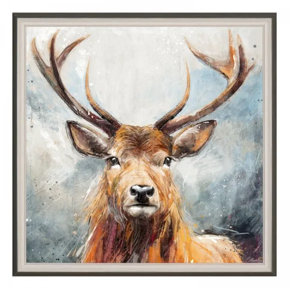 Cedar & Sage Looking On Small Framed Canvas 3