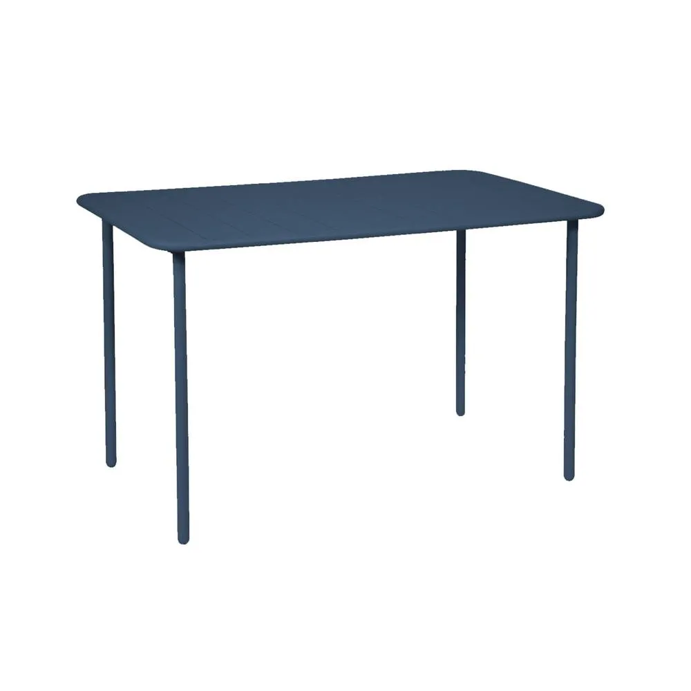 sweeek Metal garden table for 4 people in Dark Blue 2