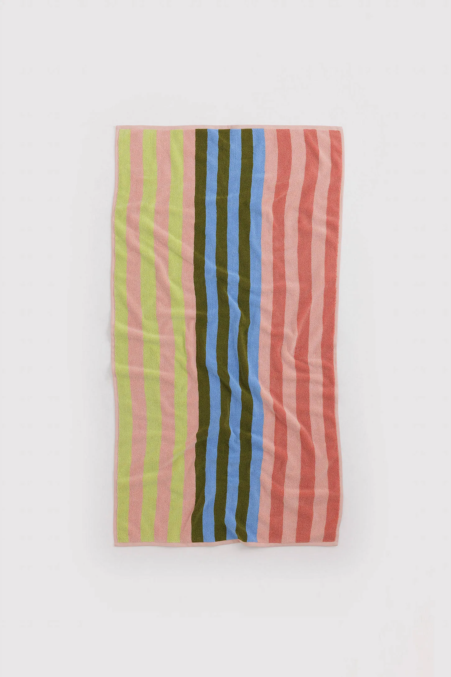 BAGGU Sherbet Striped Bath Towel ALL 2
