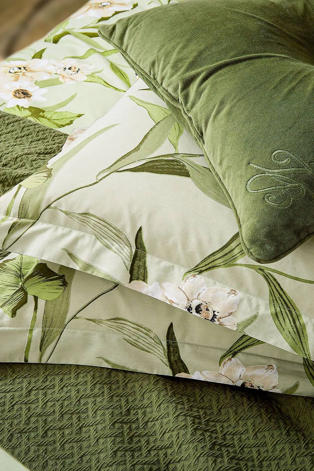 Ted Baker 'Cabana' Cotton Duvet Cover Set in Green 5