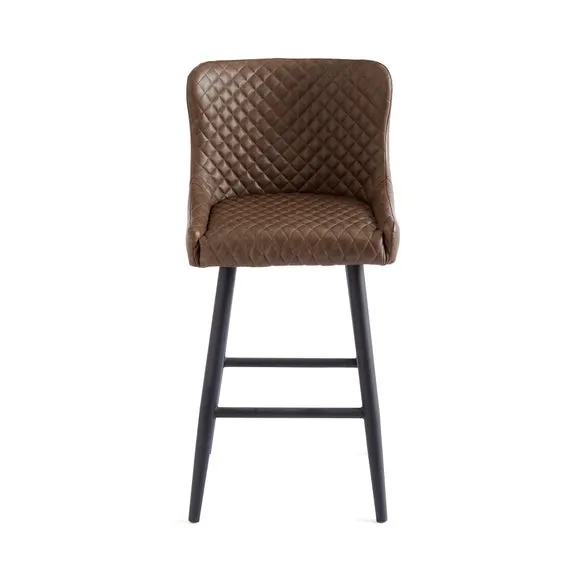 Montreal Counter Height Bar Stool, Faux Leather 3