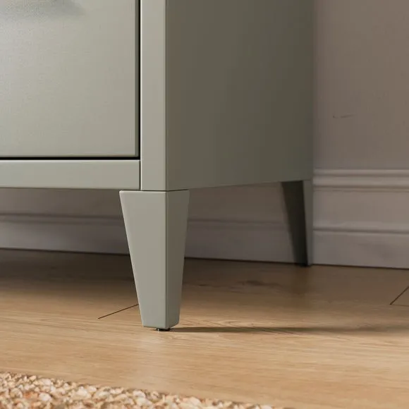 Helga Metal 3 Drawer Chest 5