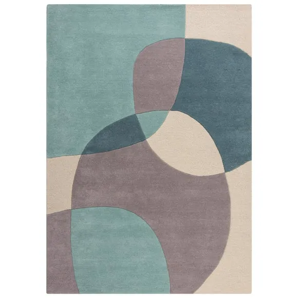 Glow Wool Modern Rug 2