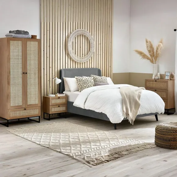 Hollis 6 Drawer Chest, Oak 4