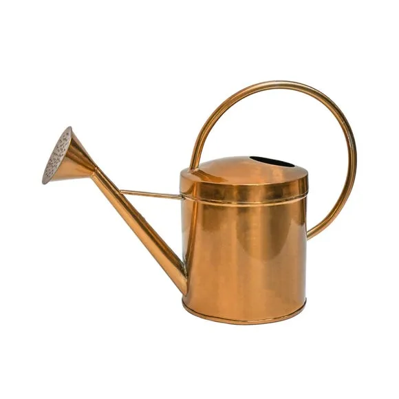 Kensington Copper Metal Indoor Watering Can 2