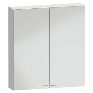 Duarti By Calypso 600mm Slimline Mirrored 2 Door Wall Hung Unit