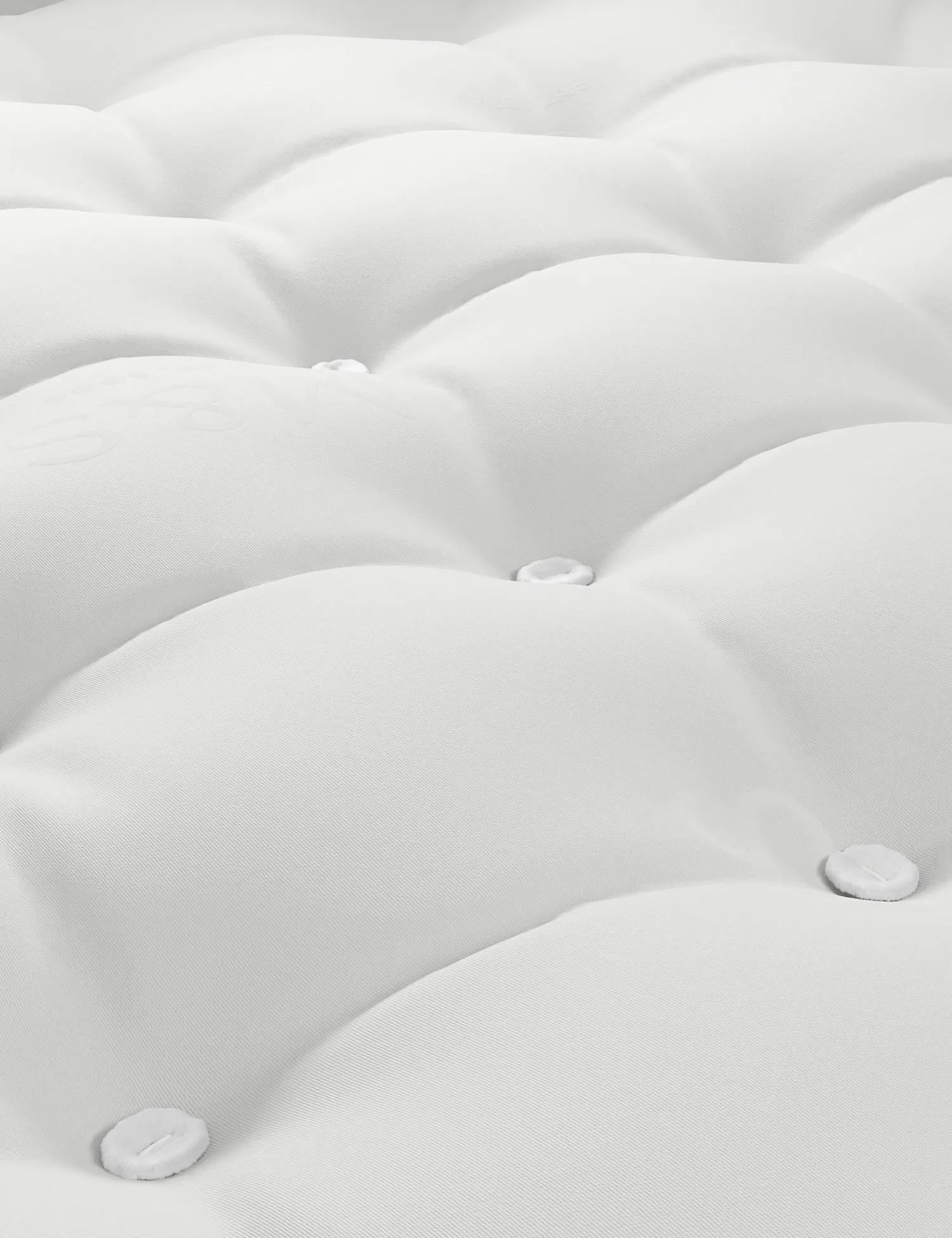 M&S Essential Cotton 325 Open Coil Spring Medium Mattress