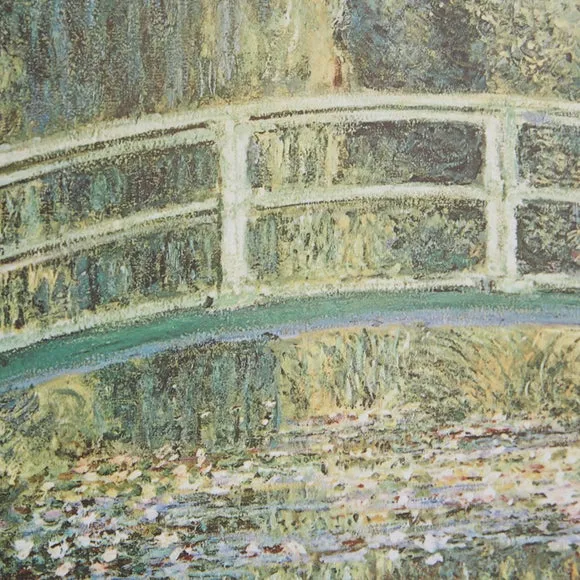 Waterlilies and Japanese Bridge by Claude Monet Framed Print 2