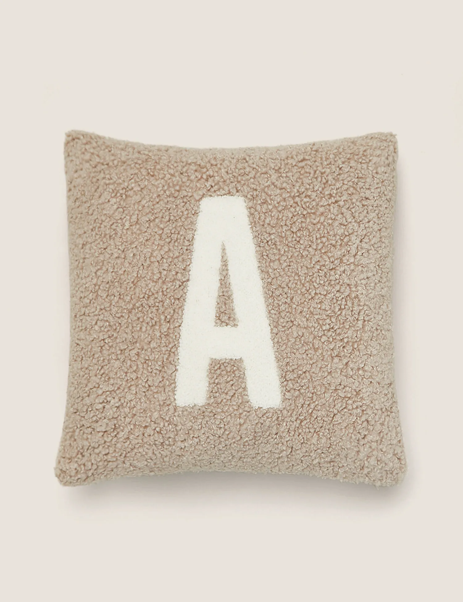 M&S Alphabet Embroidered Cushion
