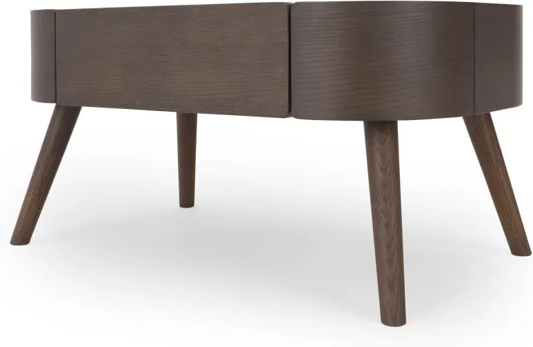 Ada Coffee Table, Dark stain Oak