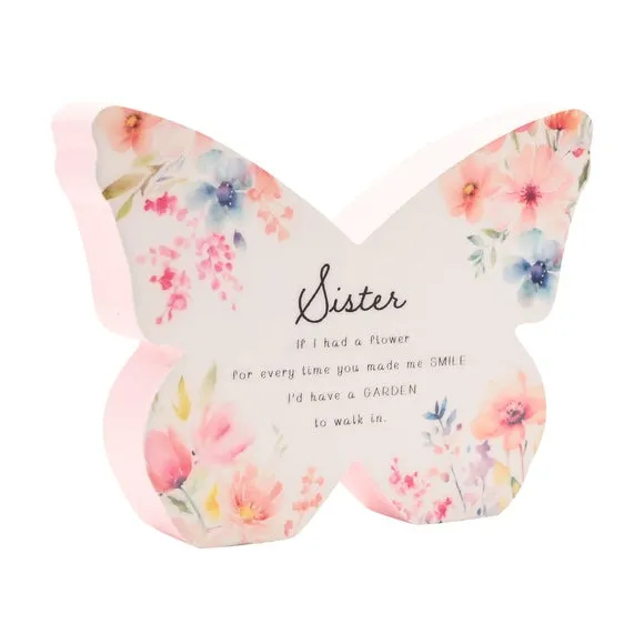 The Cottage Garden Floral Mantel Butterfly Ornament 3