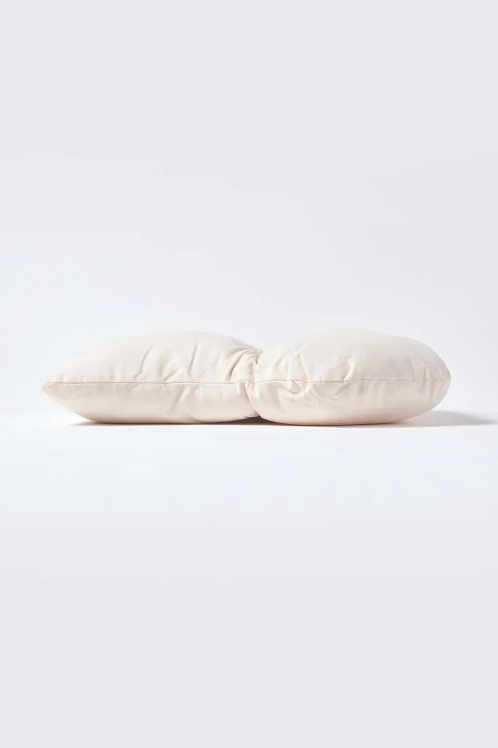 Homescapes Cotton Back Support Cushion in Cream 4