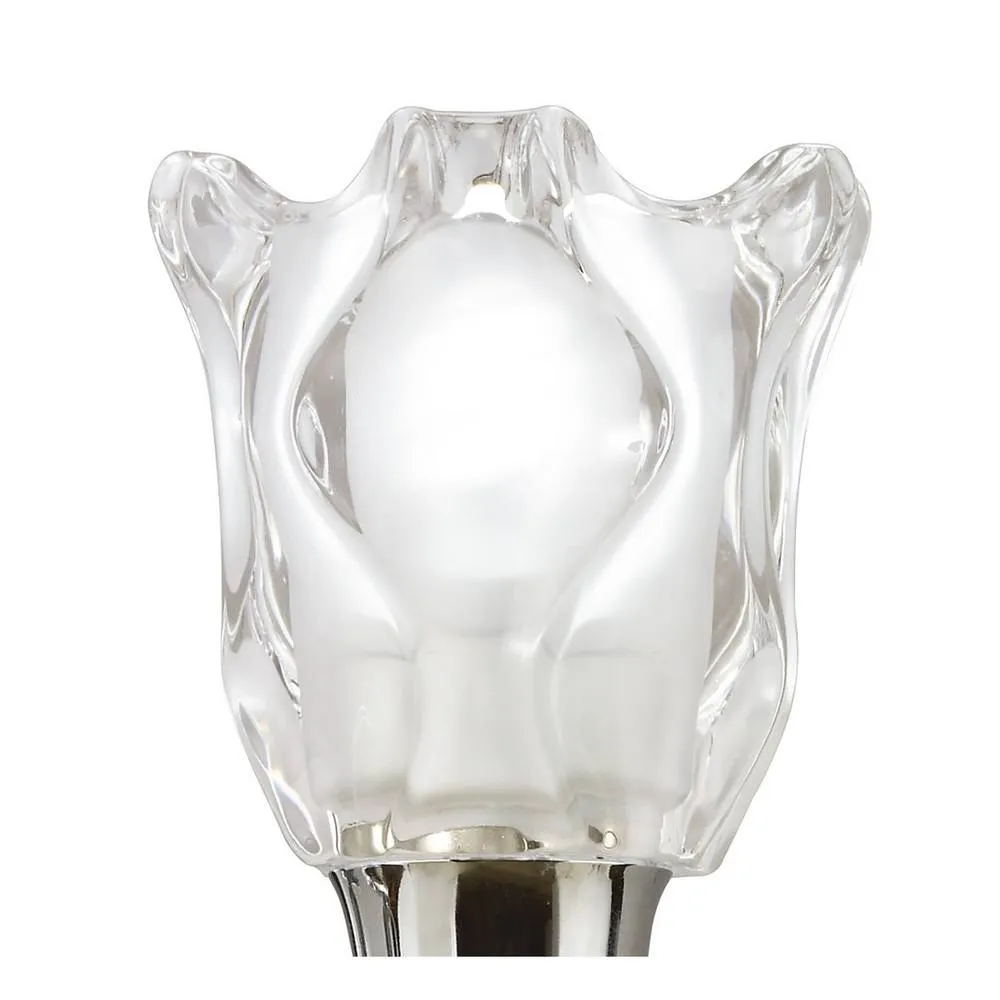 Netlighting Amel Wall Lamp Switched 2 Light L1SGU10 Polished Chrome in Silver 6