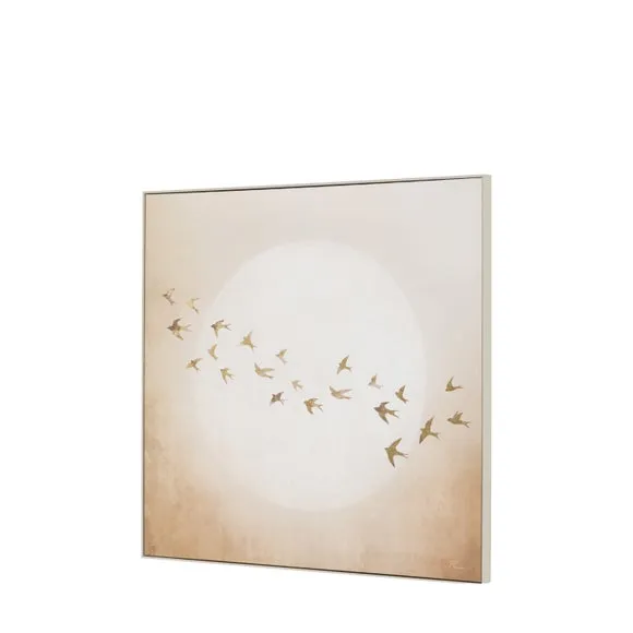 Cedar and Sage Golden Hour Flying Framed Canvas 2