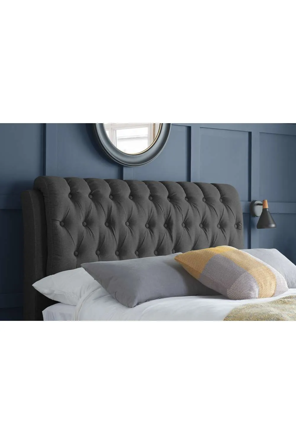 Birlea Valentino Bed in Charcoal 3