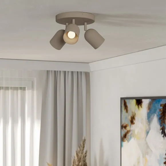 EGLO Tilston Minimalist Triple Ceiling Spotlight 1