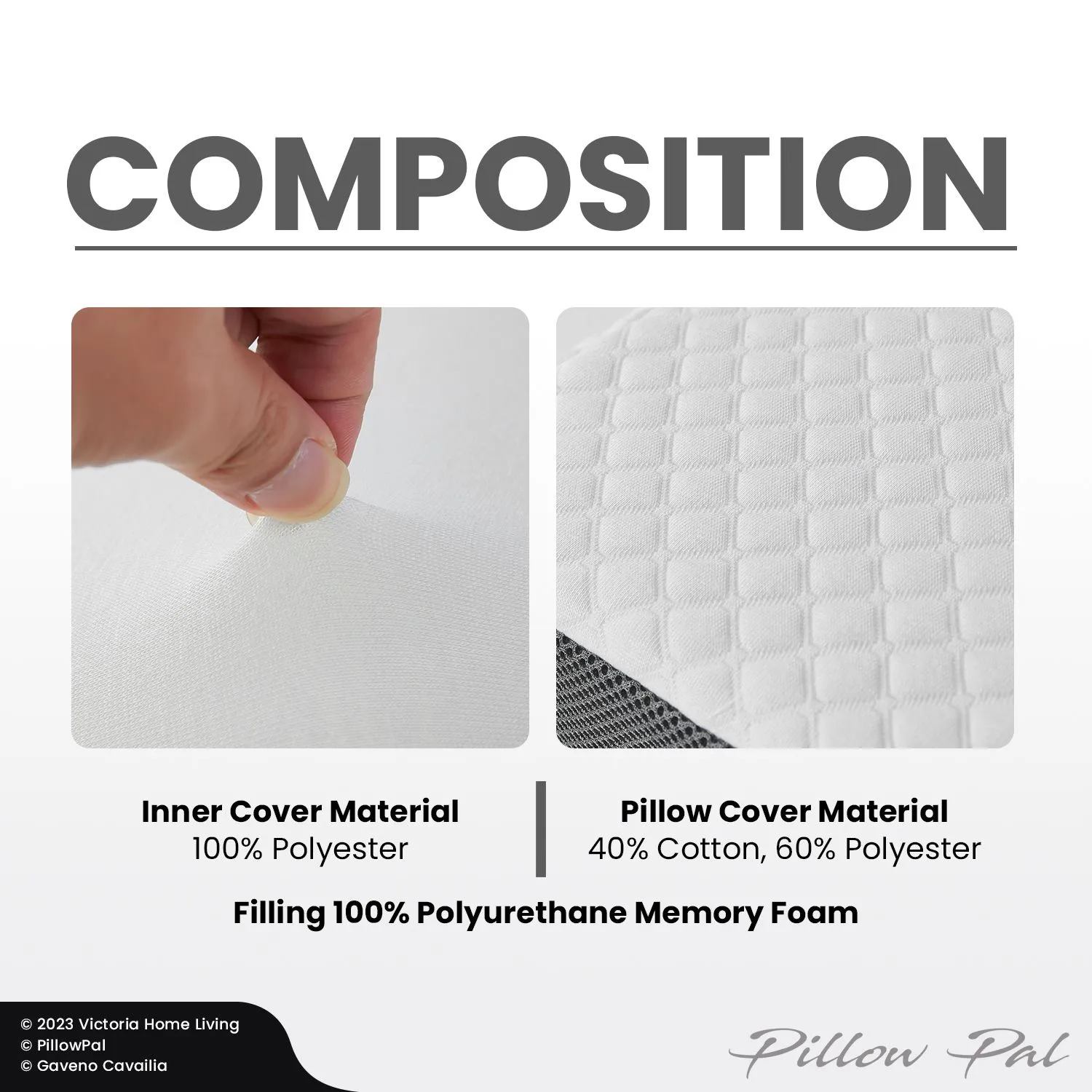 GAVENO CAVAILIA Orthopedic Pillow in White 3