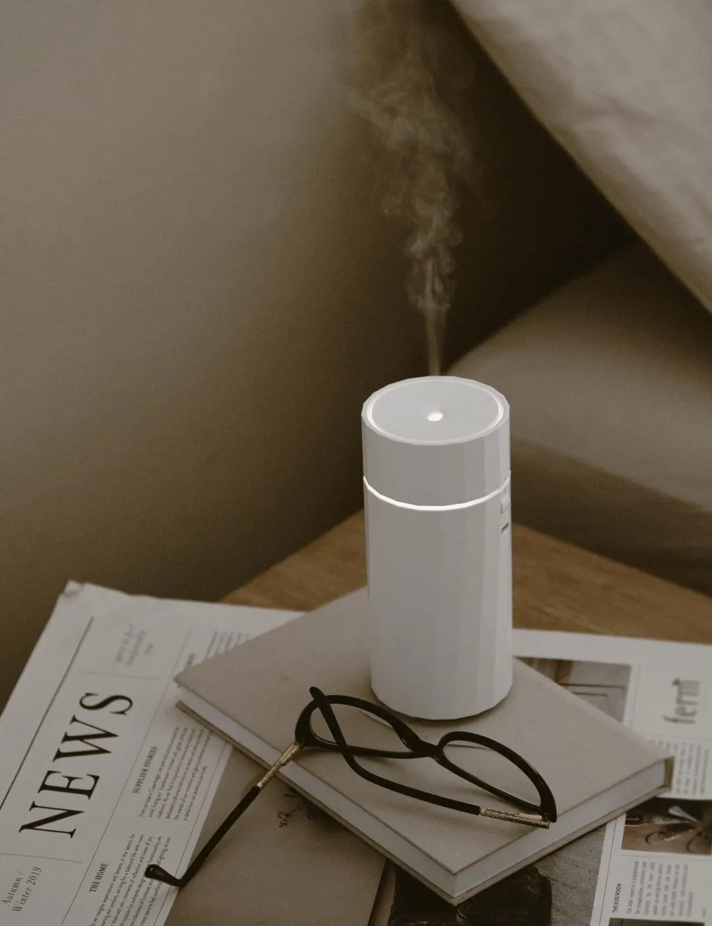 MADE BY ZEN Nomad Aroma Rechargeable Electric Diffuser White
