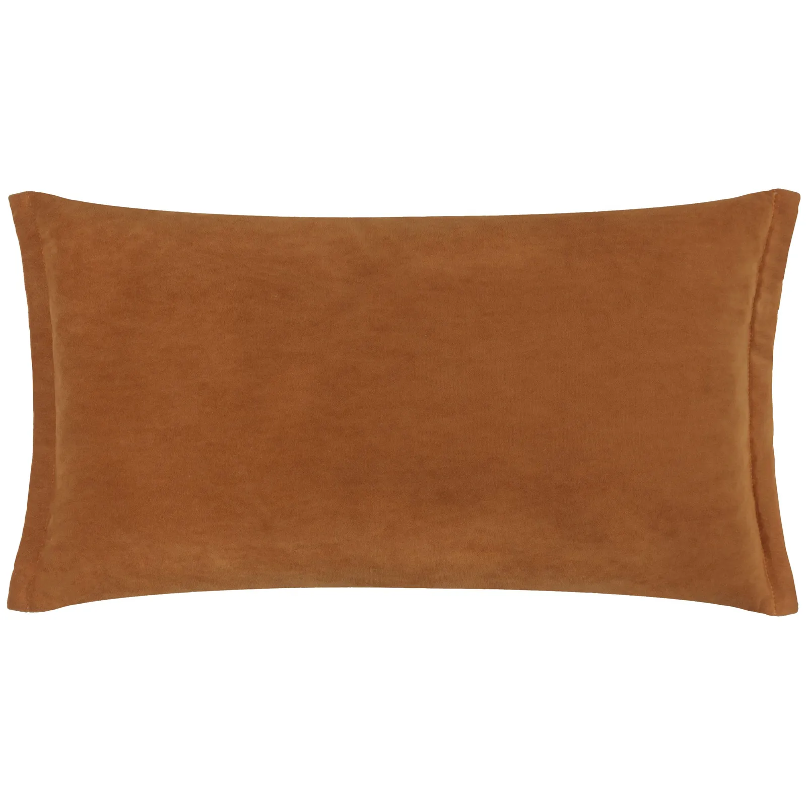 Yard Merton Velvet Cushion in Burnt Orange 2