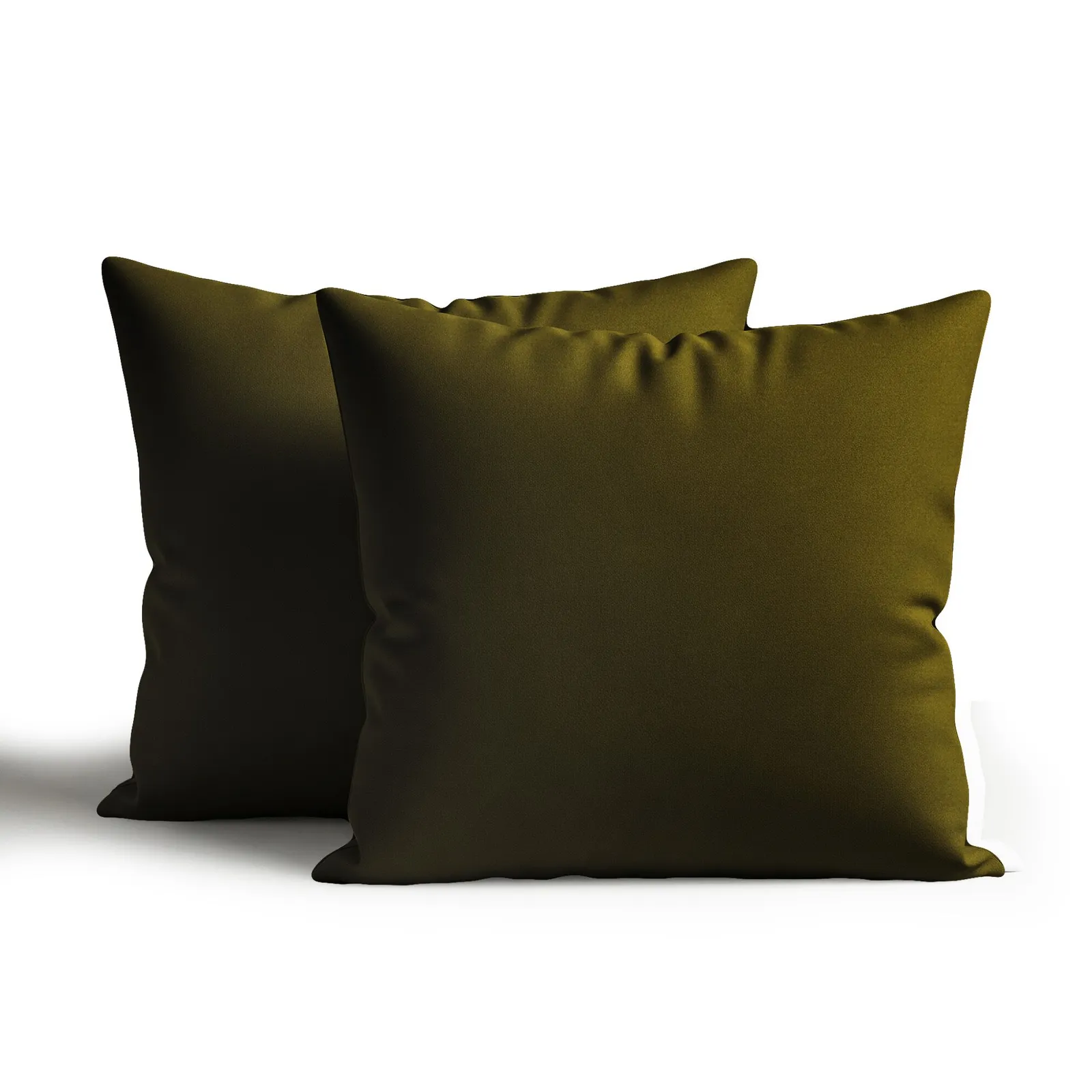 Snug City Waterproof Outdoor Garden Patio Cushion Cover & Inner Square Pack Of 2 in Brown