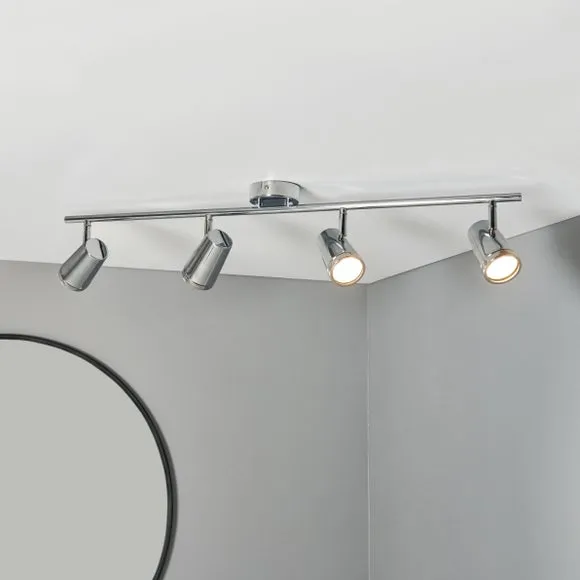 Freya 4 Light Adjustable Bathroom Spotlight Bar 1