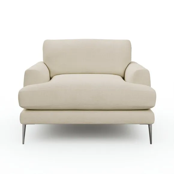 Lawson Chunky Tonal Weave Snuggle Chair 6