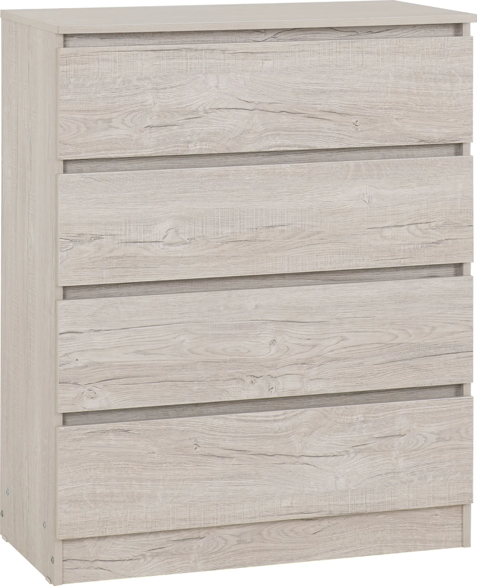 Seconique Malvern 4 Drawer Chest in Light Stone 2